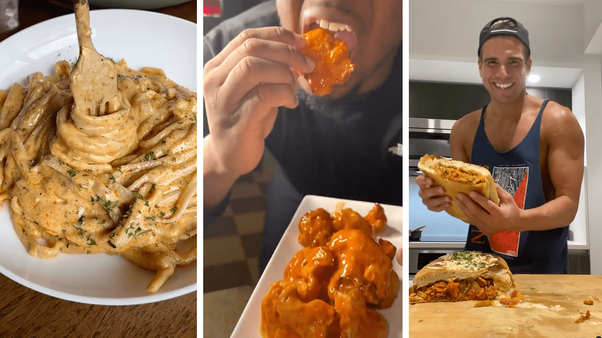 Images of satisfying vegan Buffalo sauce recipes