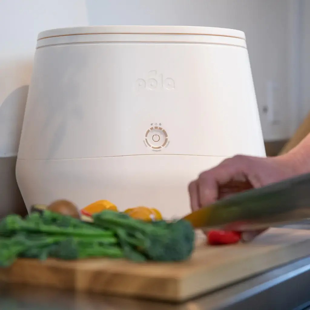 Sleekly-designed Lomi Kitchen Composter