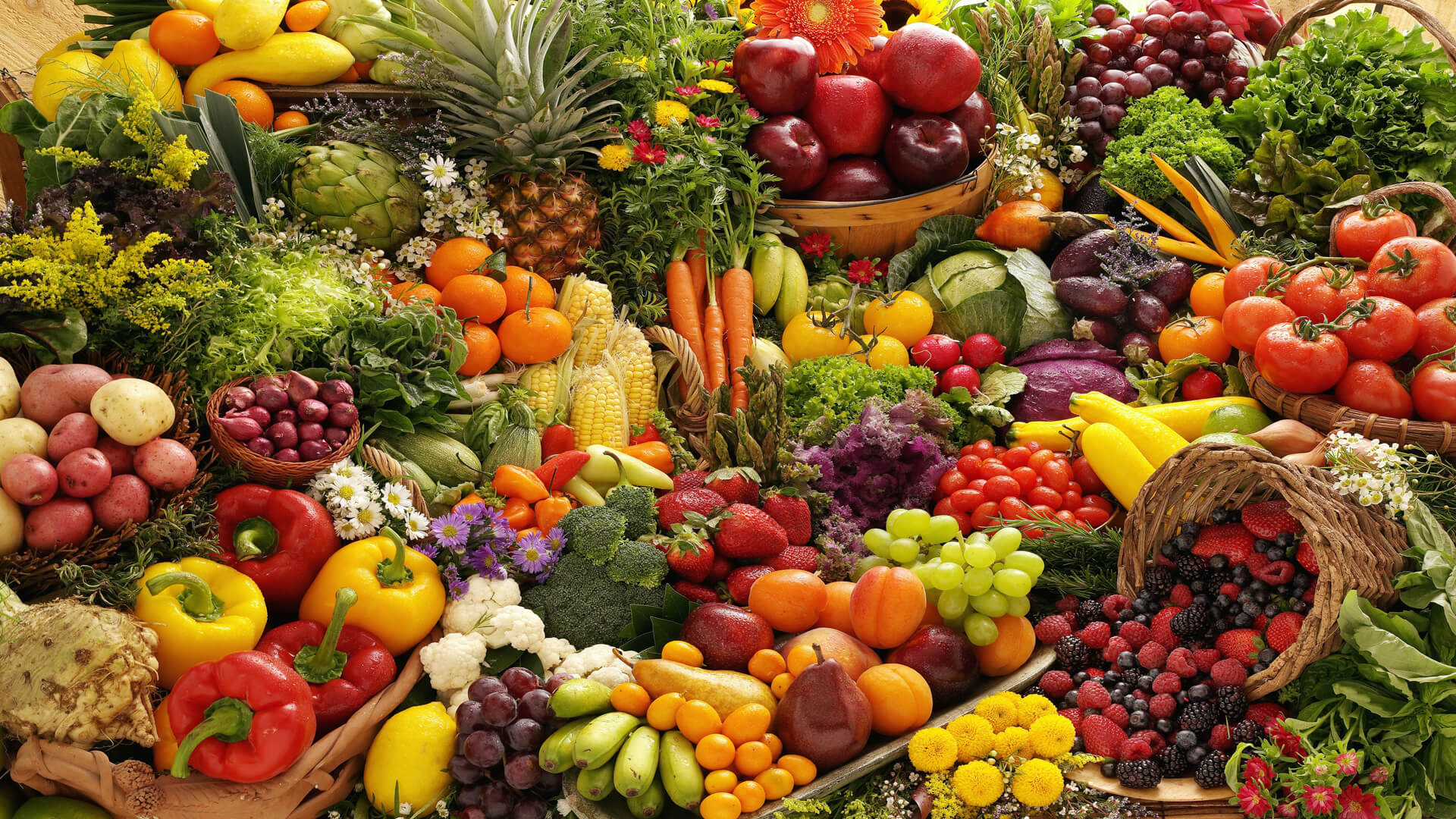 Buy your produce at a local farmer's market 