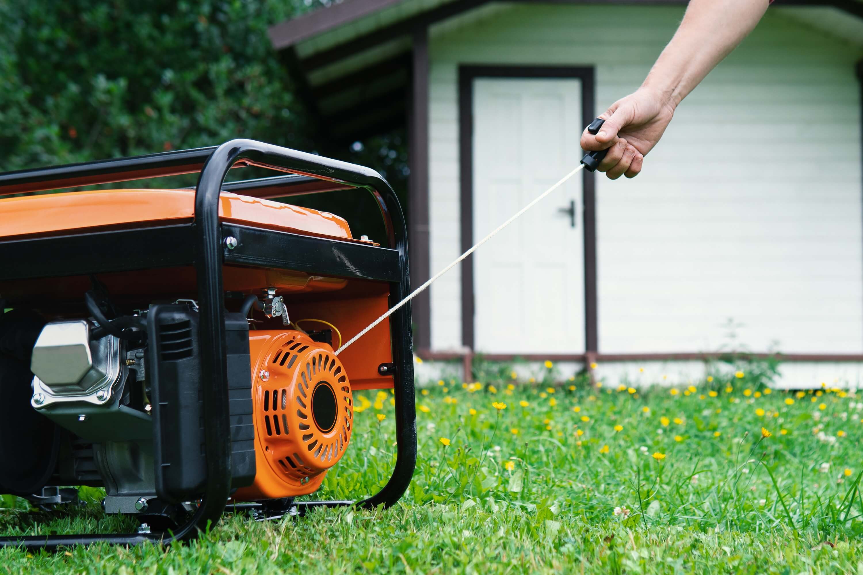 Portable backup generators