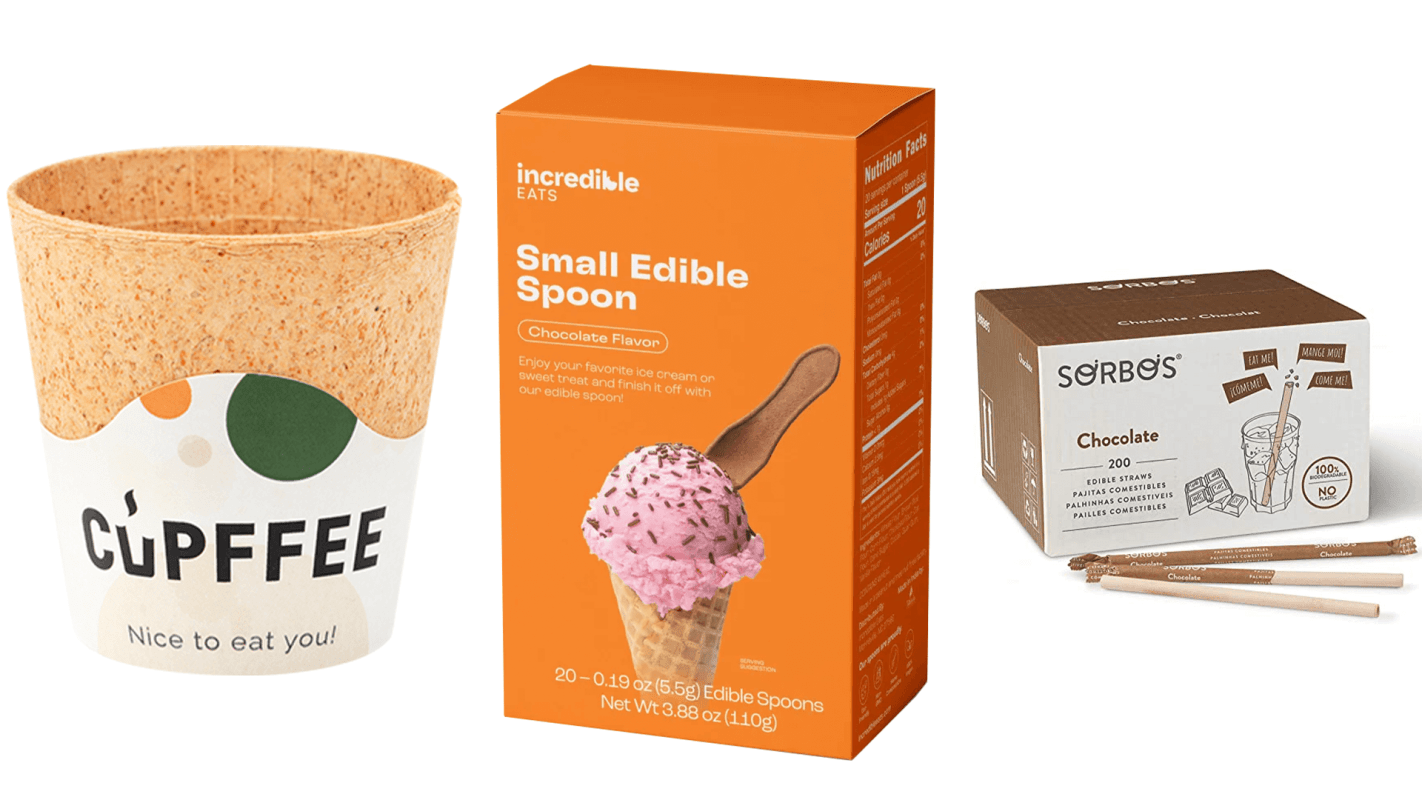 Edible utensils are introducing to curb pollution