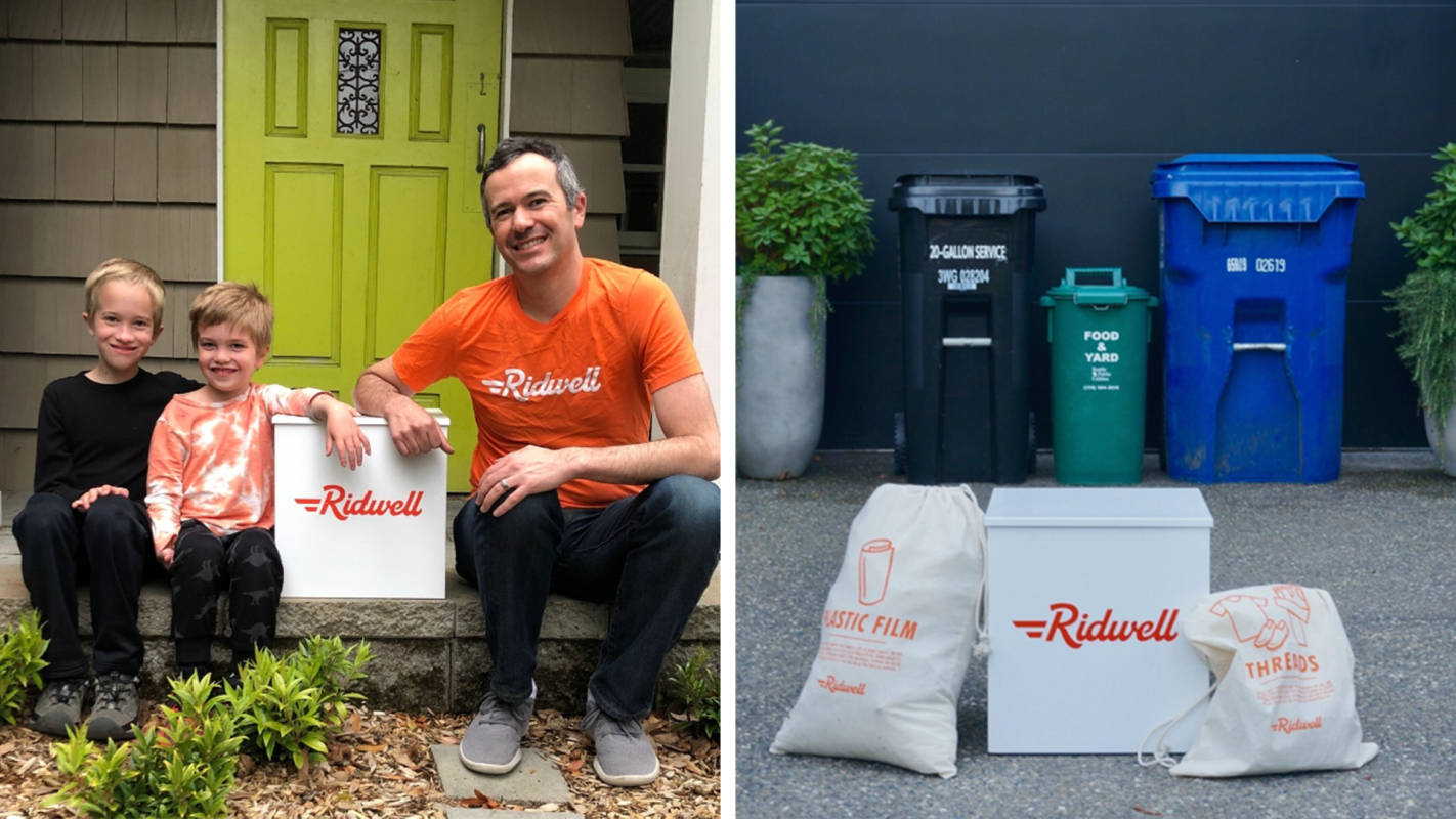 Ridwell hauls away your hard-to-recycle items