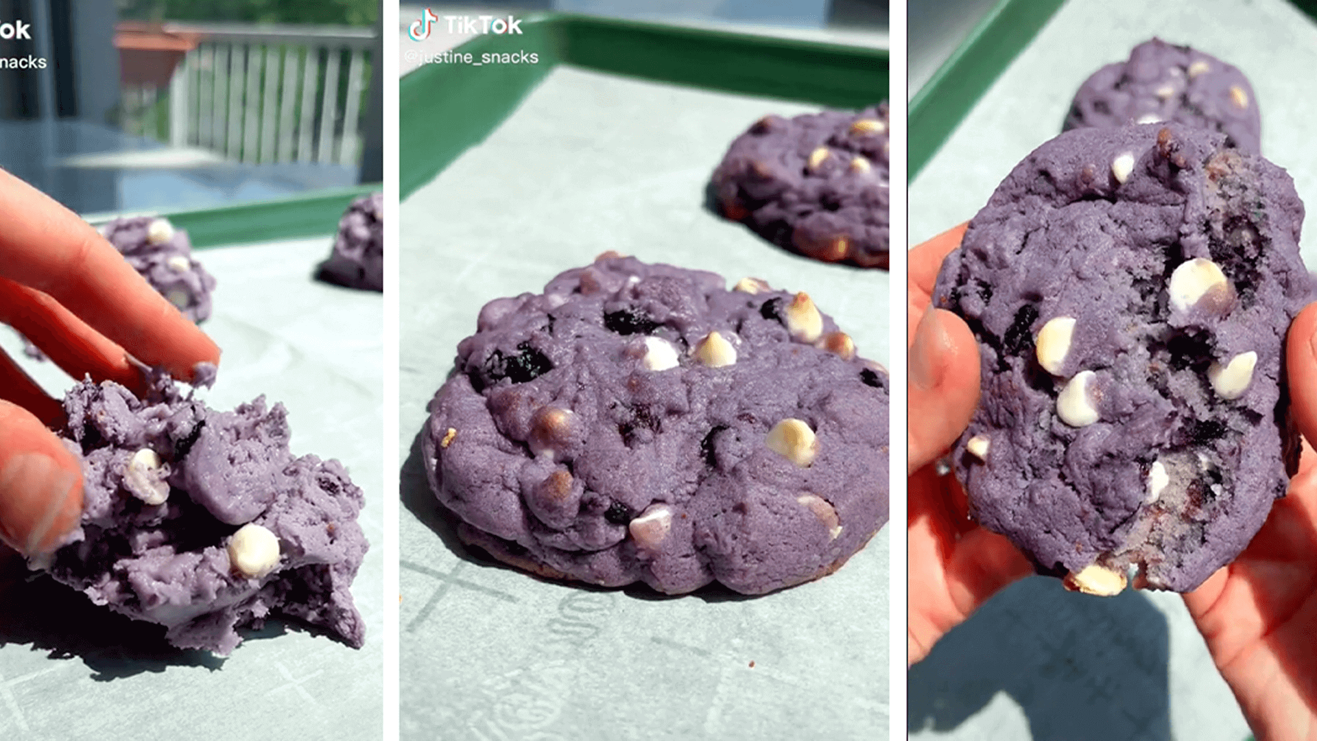 Blueberry cookies