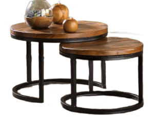 Viva Terra Reclaimed Wood Nesting Tables