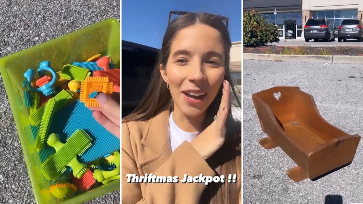 Thriftmas jackpot; children's Christmas presents secondhand