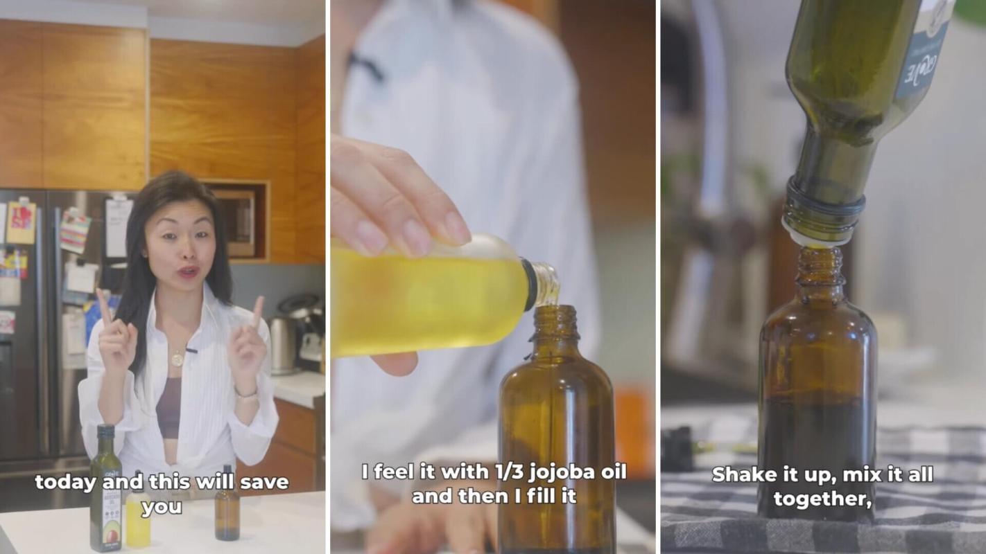 DIY makeup remover