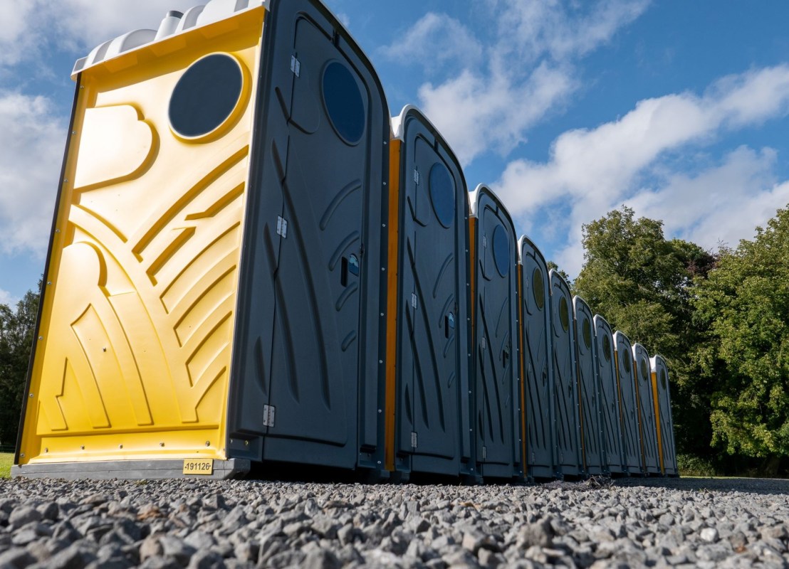 Wasted portapotty