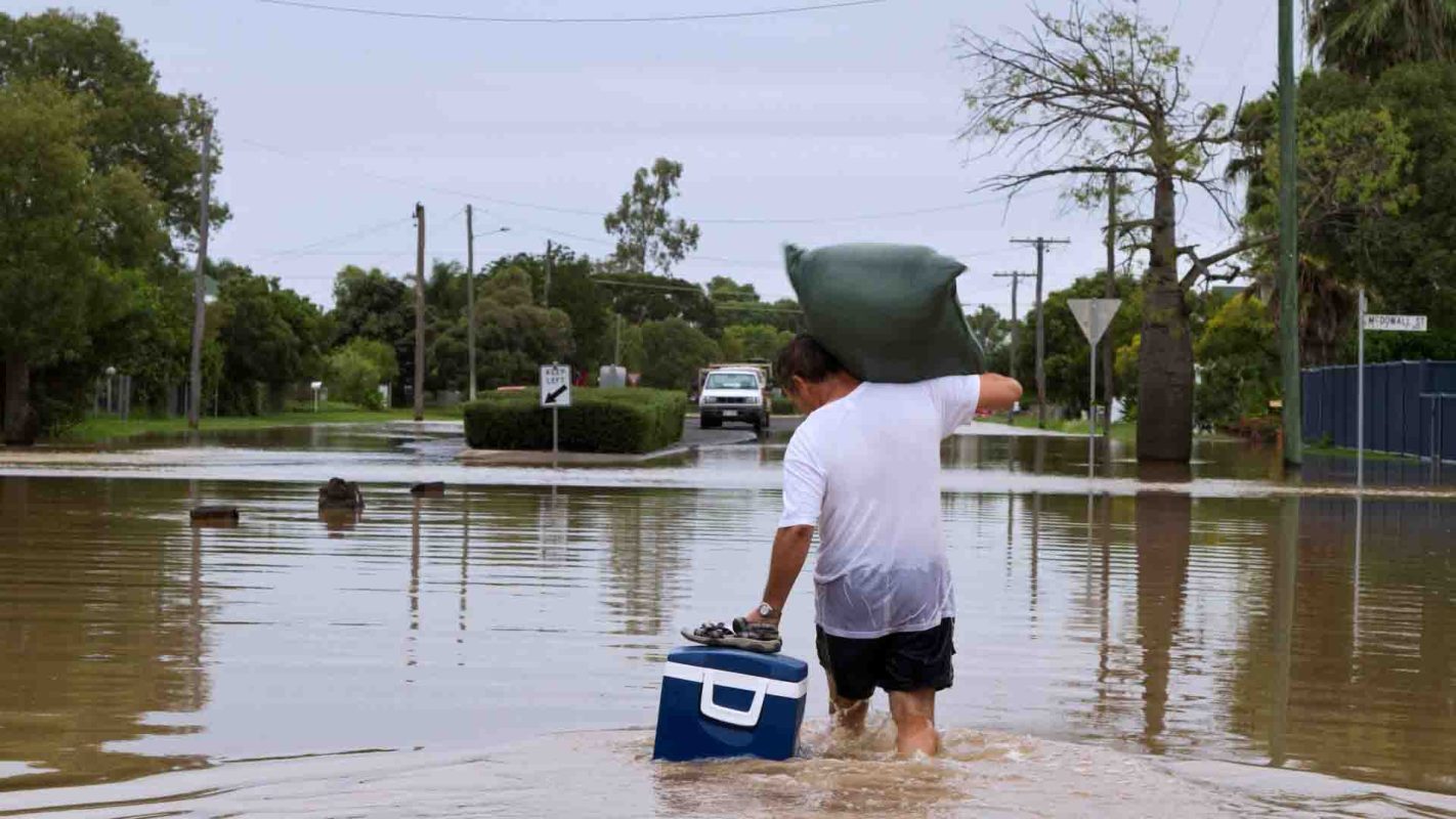 Natural disasters flood aftermath