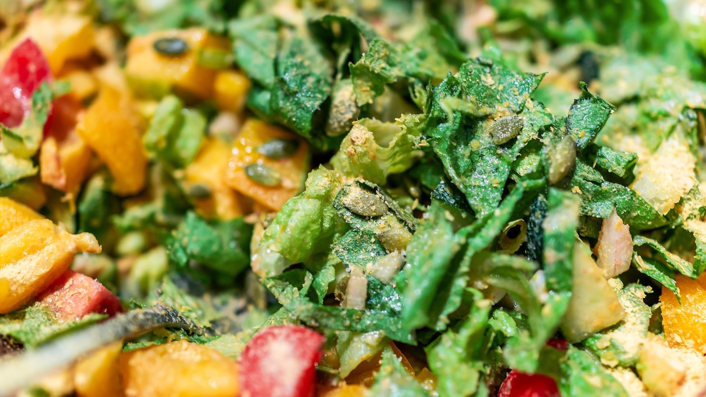 vegan food with nutritional yeast