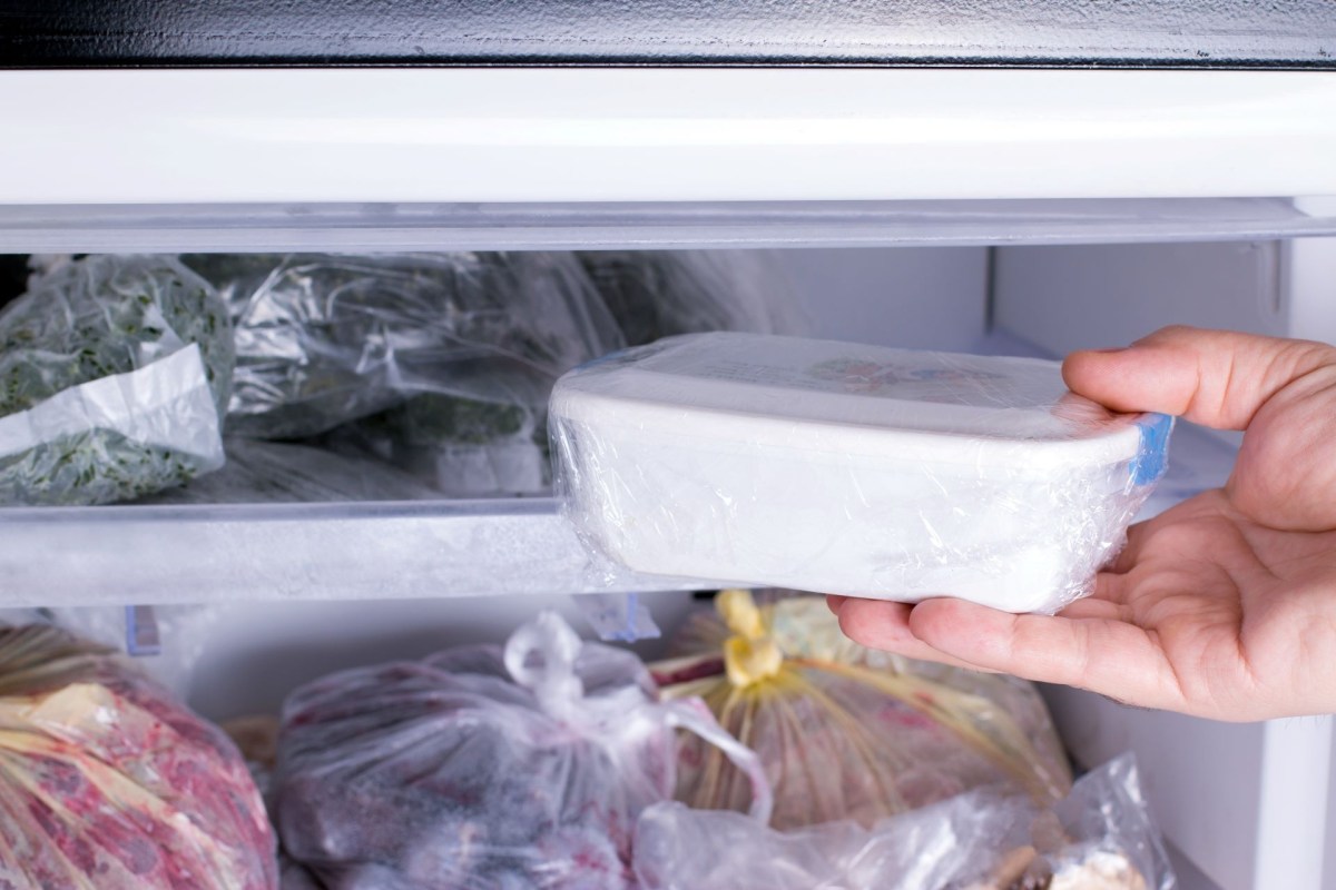 Freezing food