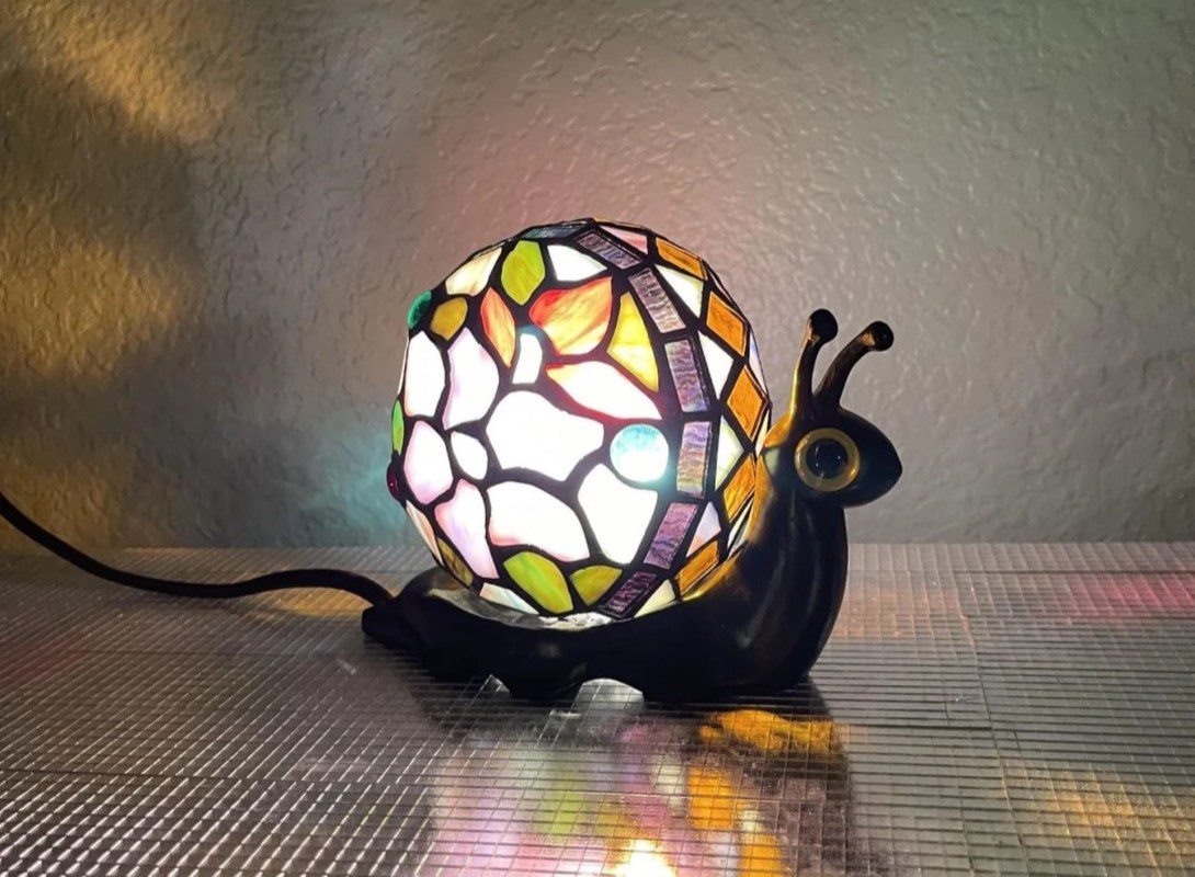 super cheap cute Snail lamp