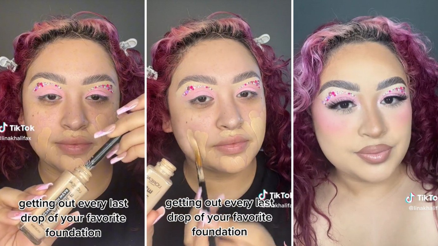 L'Oreal foundation genius hack