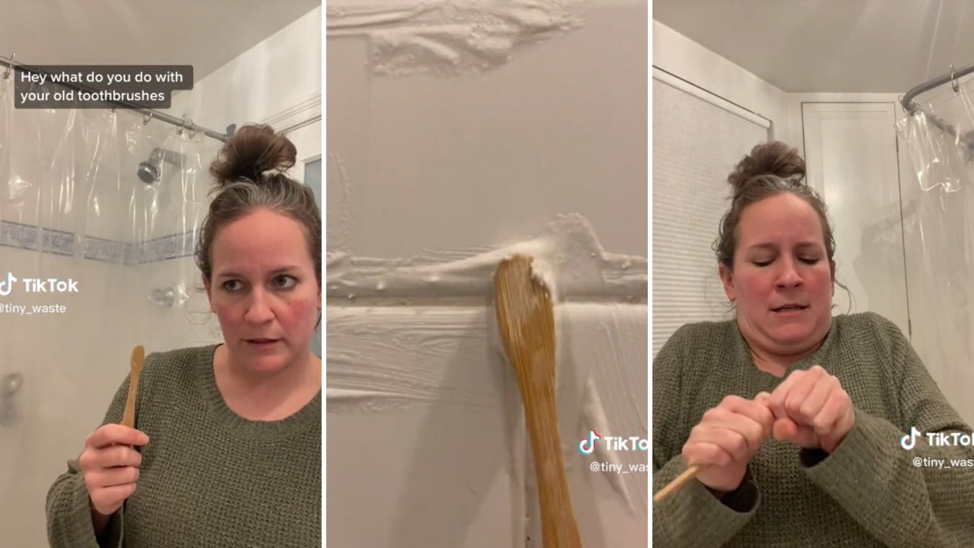 Old toothbrush revolutionized her home cleaning