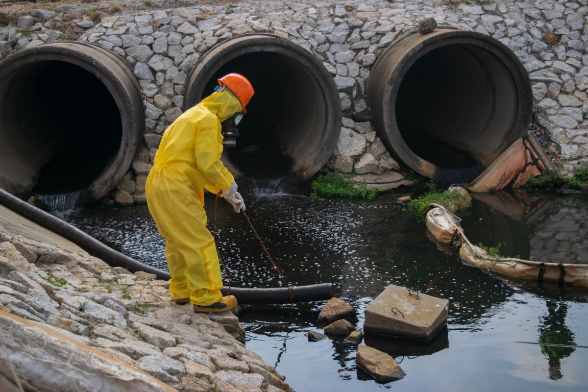 Cleanup workers from BP's Deepwater Horizon oil spill