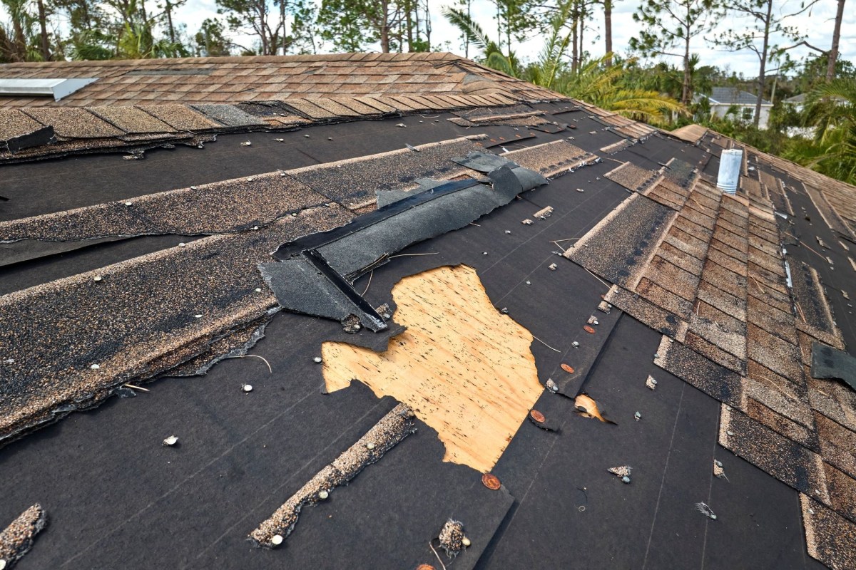 Hurricane-proof metal roof