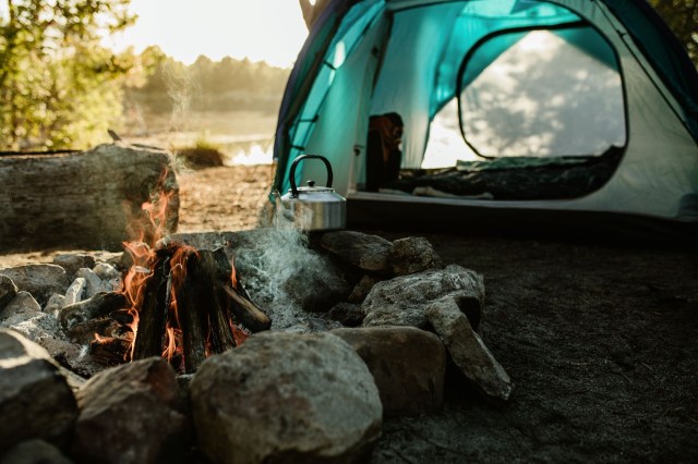 L.L. Bean camping equipment
