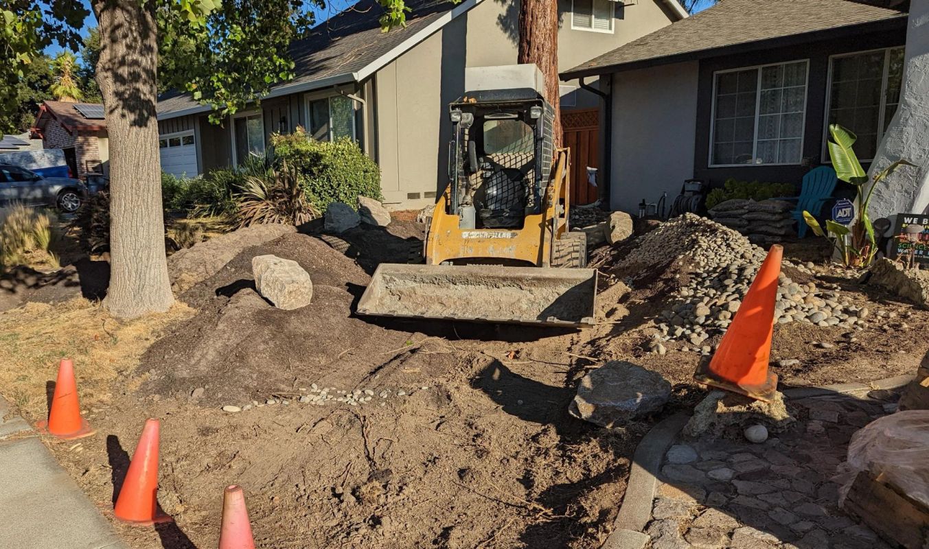 Xeriscaping to transform lawn