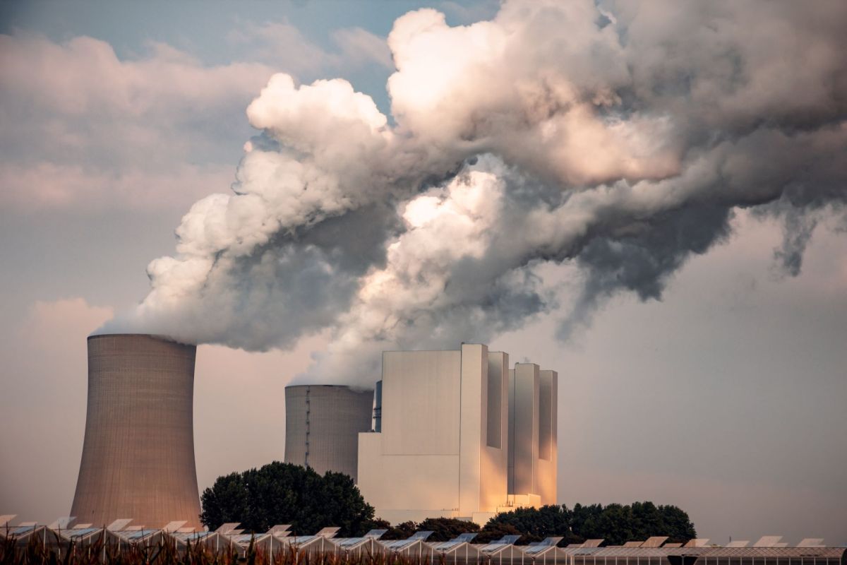 Retired coal plant