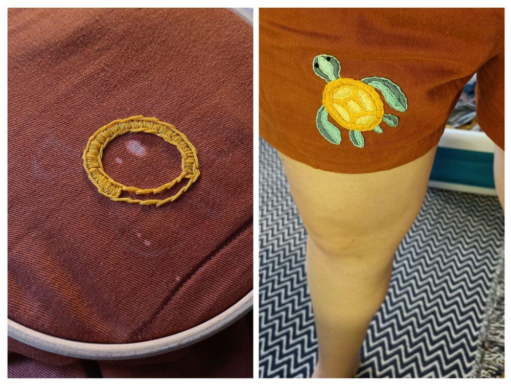 trick for saving bleach-stained clothes