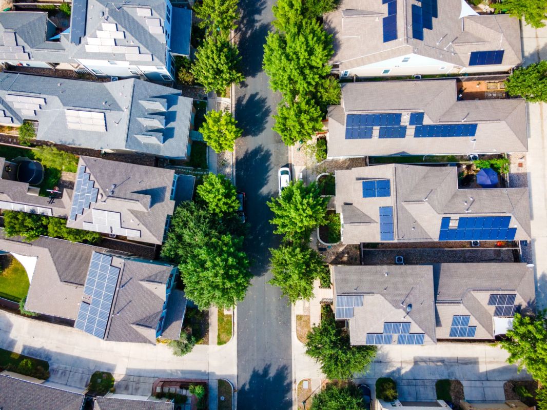 Global rooftop solar panel