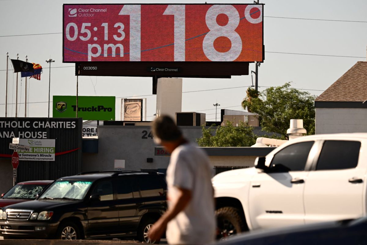 Meteorologist Guy Walton called out oil companies for naming heat waves after them.