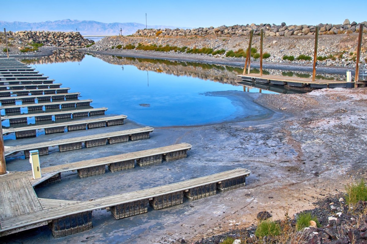 Great Salt Lake is shrinking