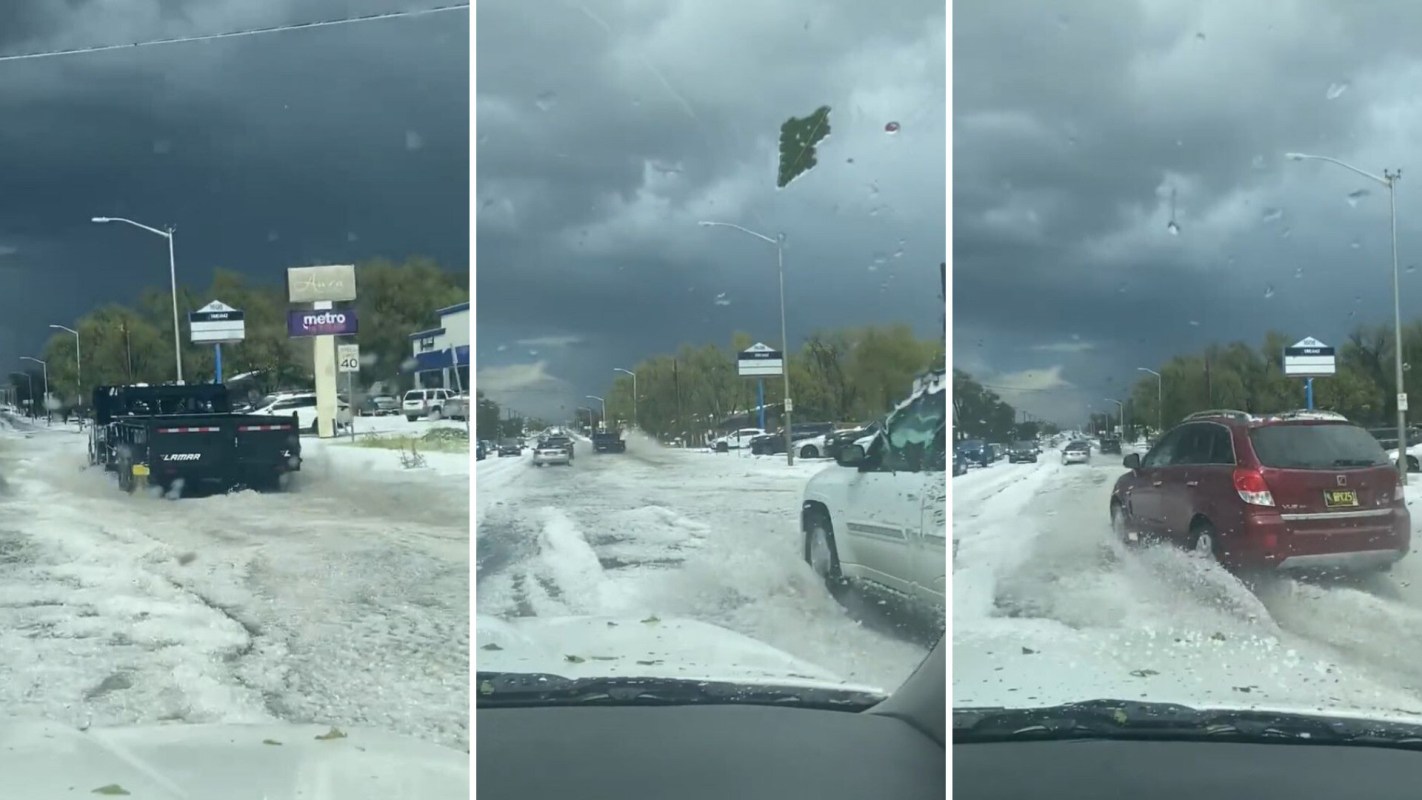 It takes only a foot of water to sweep a car off a road.