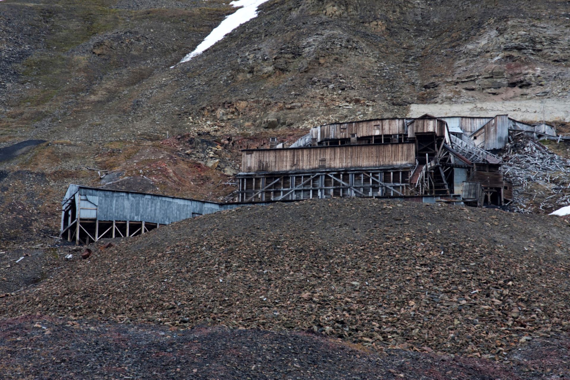 The old mining town was in operation for about 100 years.