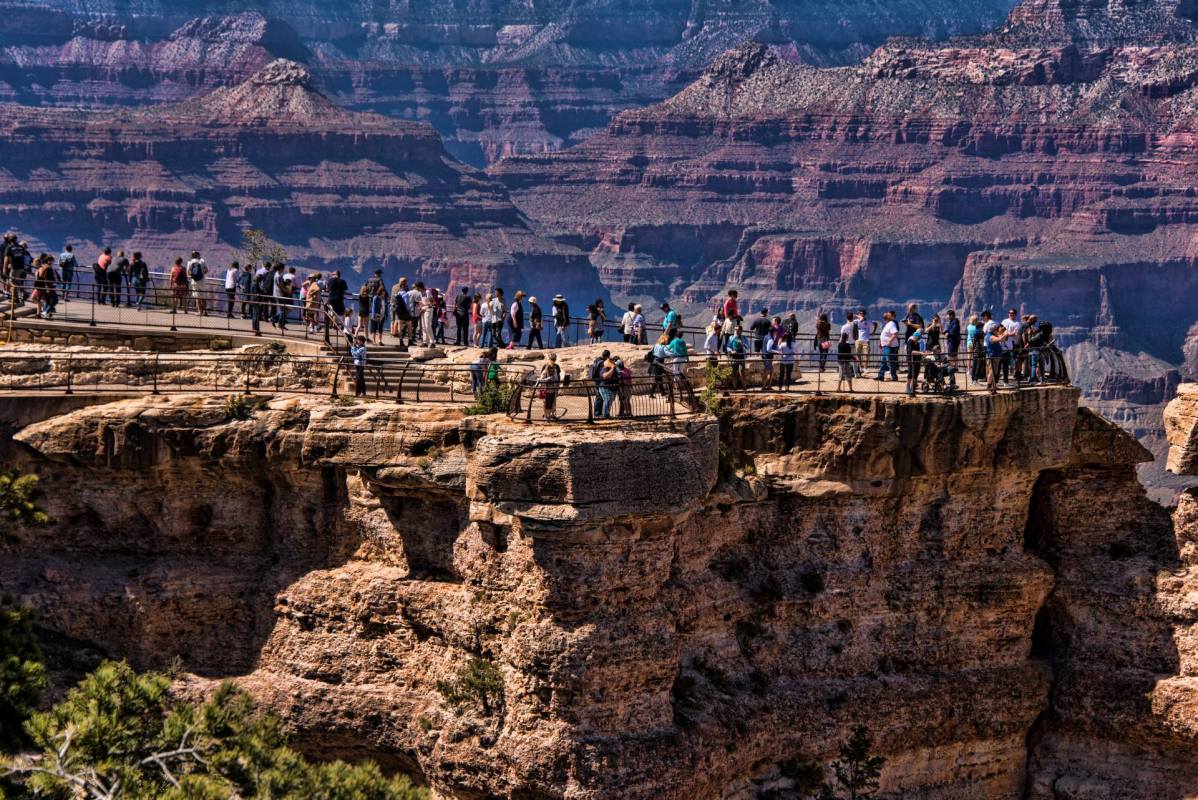 “A couple weeks back we actually made a trip to the Grand Canyon. We went to the south rim, but had to skip the north rim."