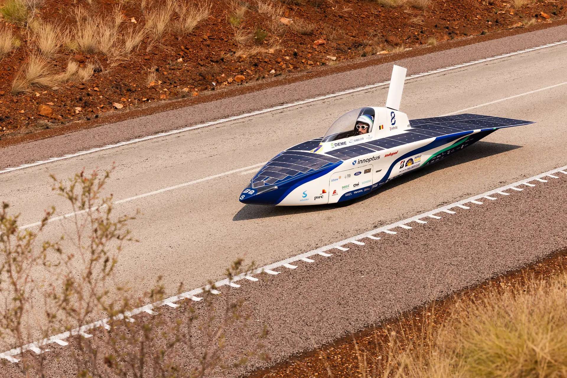 The BWSC runs from Darwin, at the edge of Australia’s Northern Territory, to Adelaide at the bottom of South Australia.