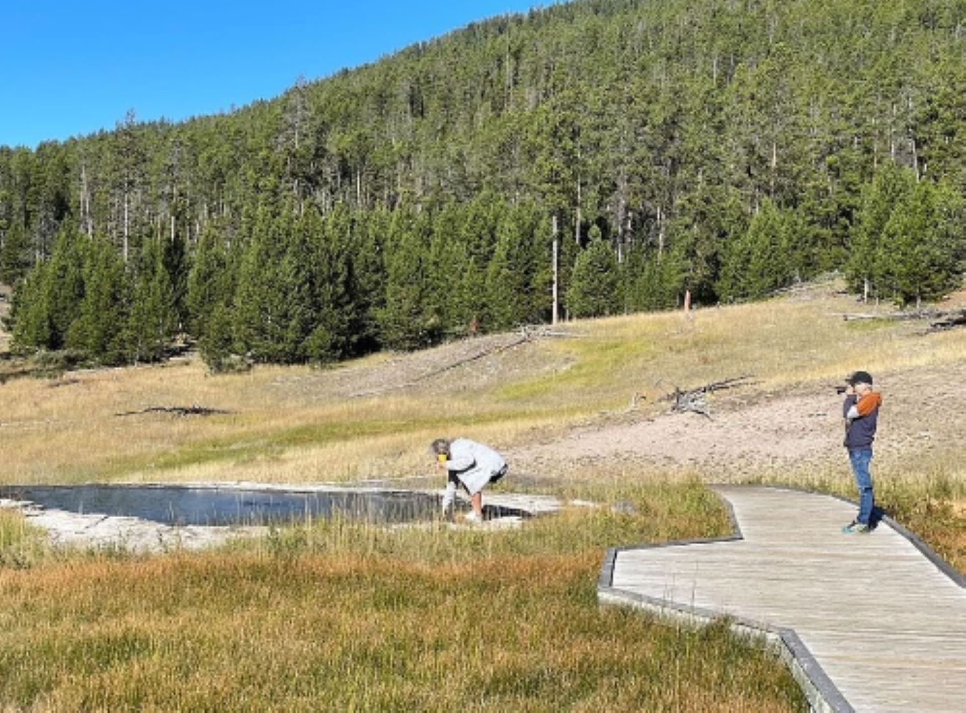 "The edges of these pools are fragile, very unstable."