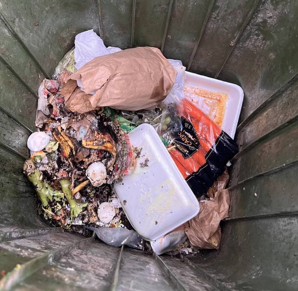 "They're impossible to mistake as trash cans."