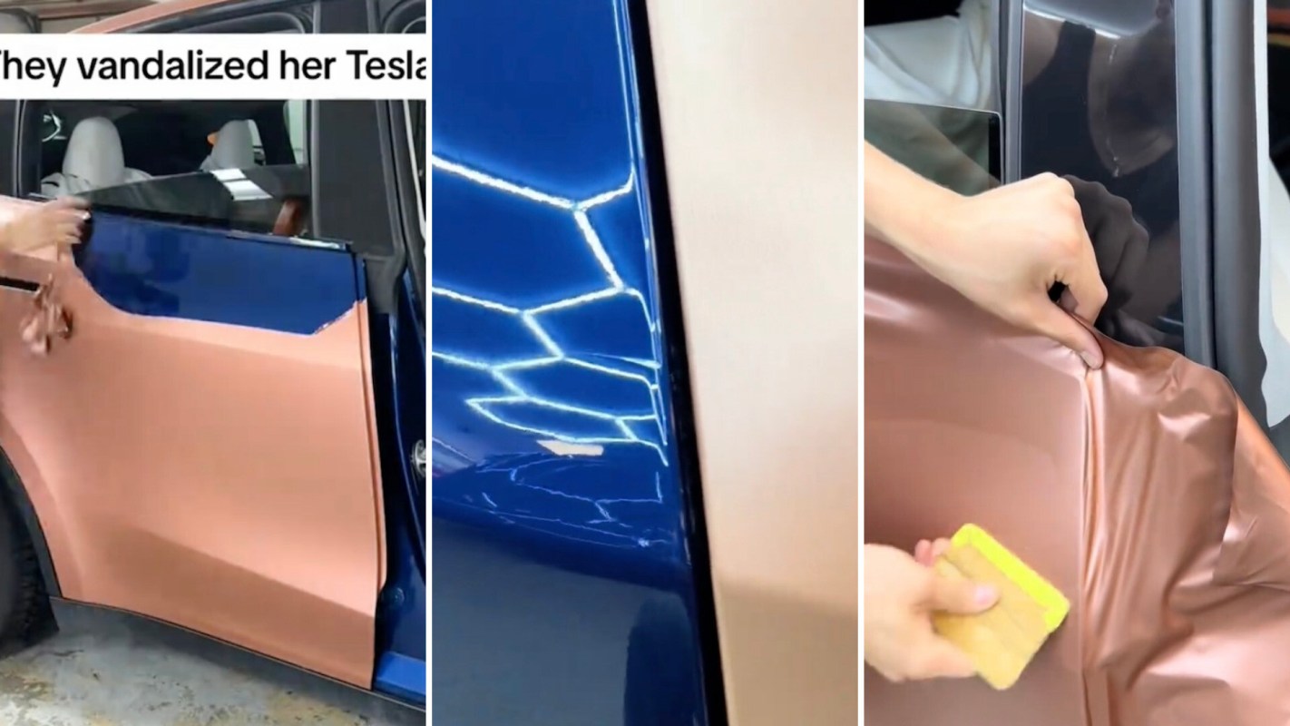 The incident represents a concerning trend of EVs being targeted — seemingly by individuals clinging to gas-guzzling modalities.