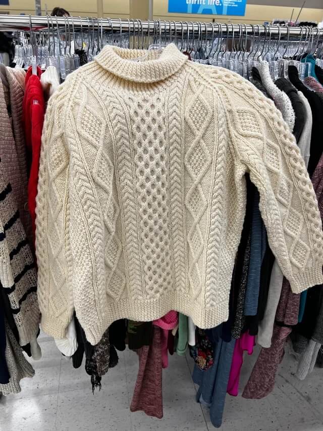 You'd be surprised how often you can find valuable luxury items like this at secondhand shops.
