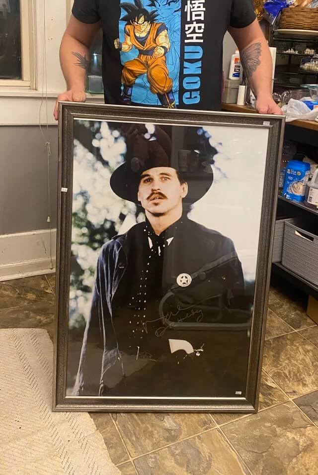"I cannot believe what my husband just brought home."