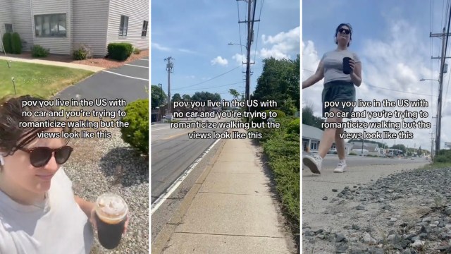 "This country has literally built infrastructure that intends to make people that don't own cars feel like [second-class] citizens."