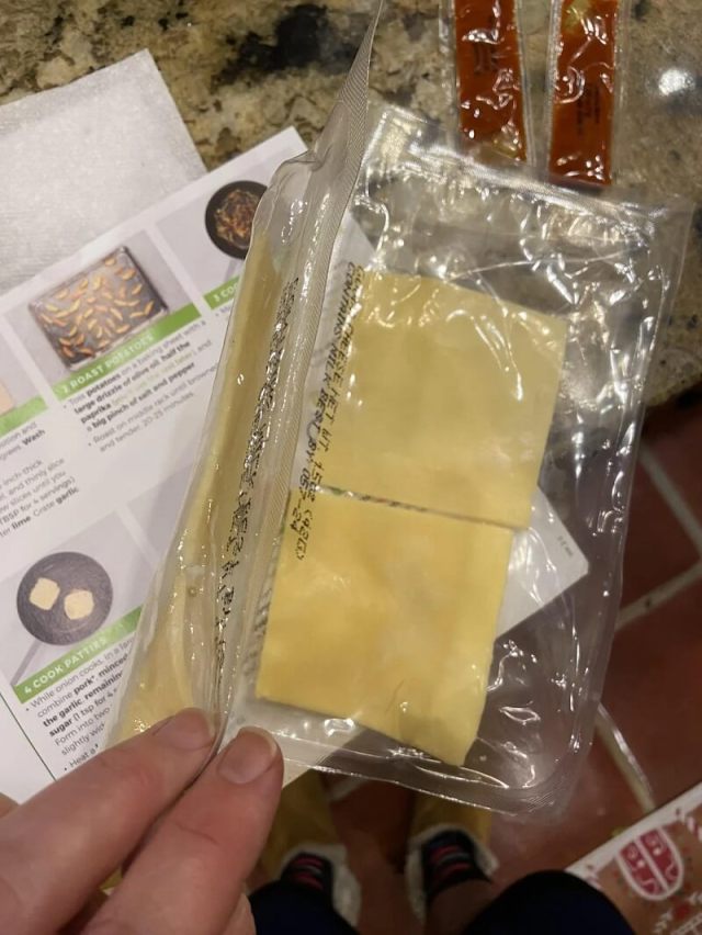 One of the main benefits of meal kits is that there's supposed to be no food waste.