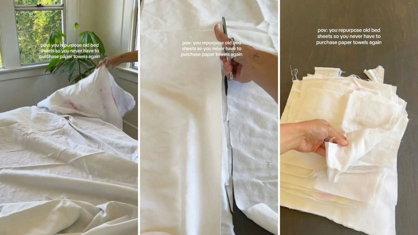 "It's fun to see what we can repurpose."