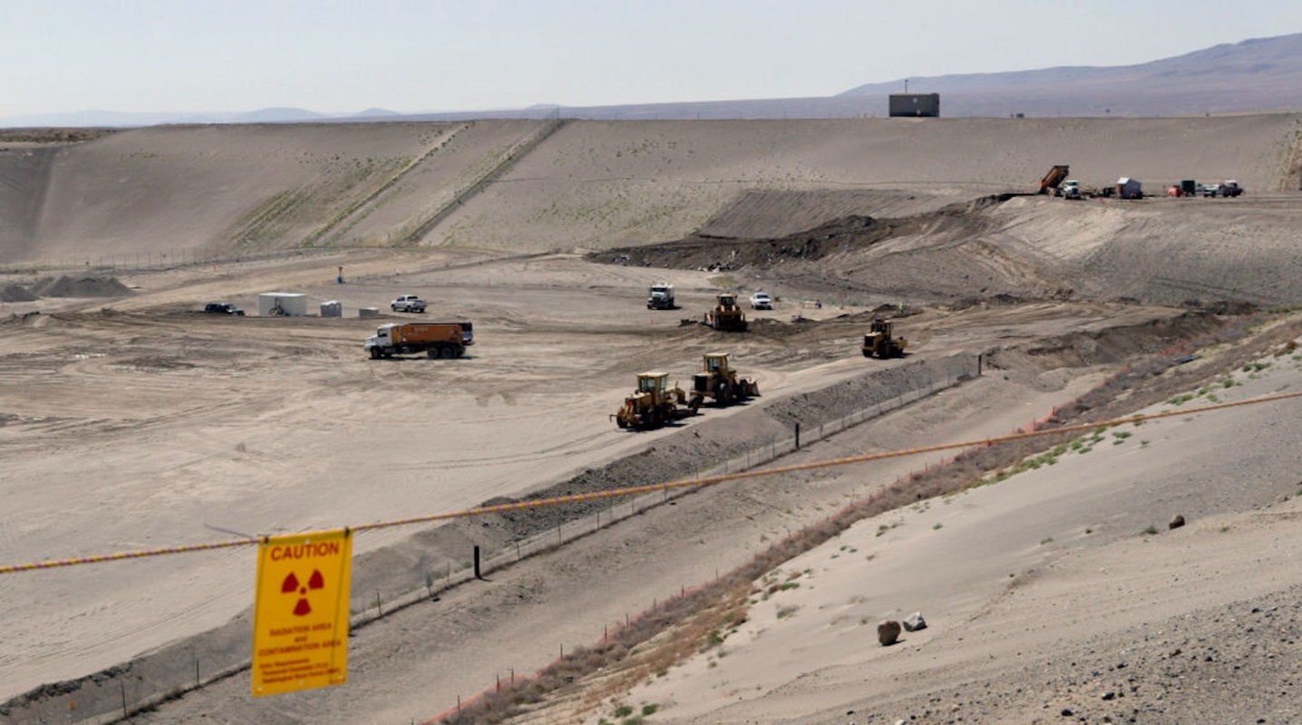 56 million gallons of radioactive and hazardous waste were stored underground in tanks, raising fears of future contamination.
