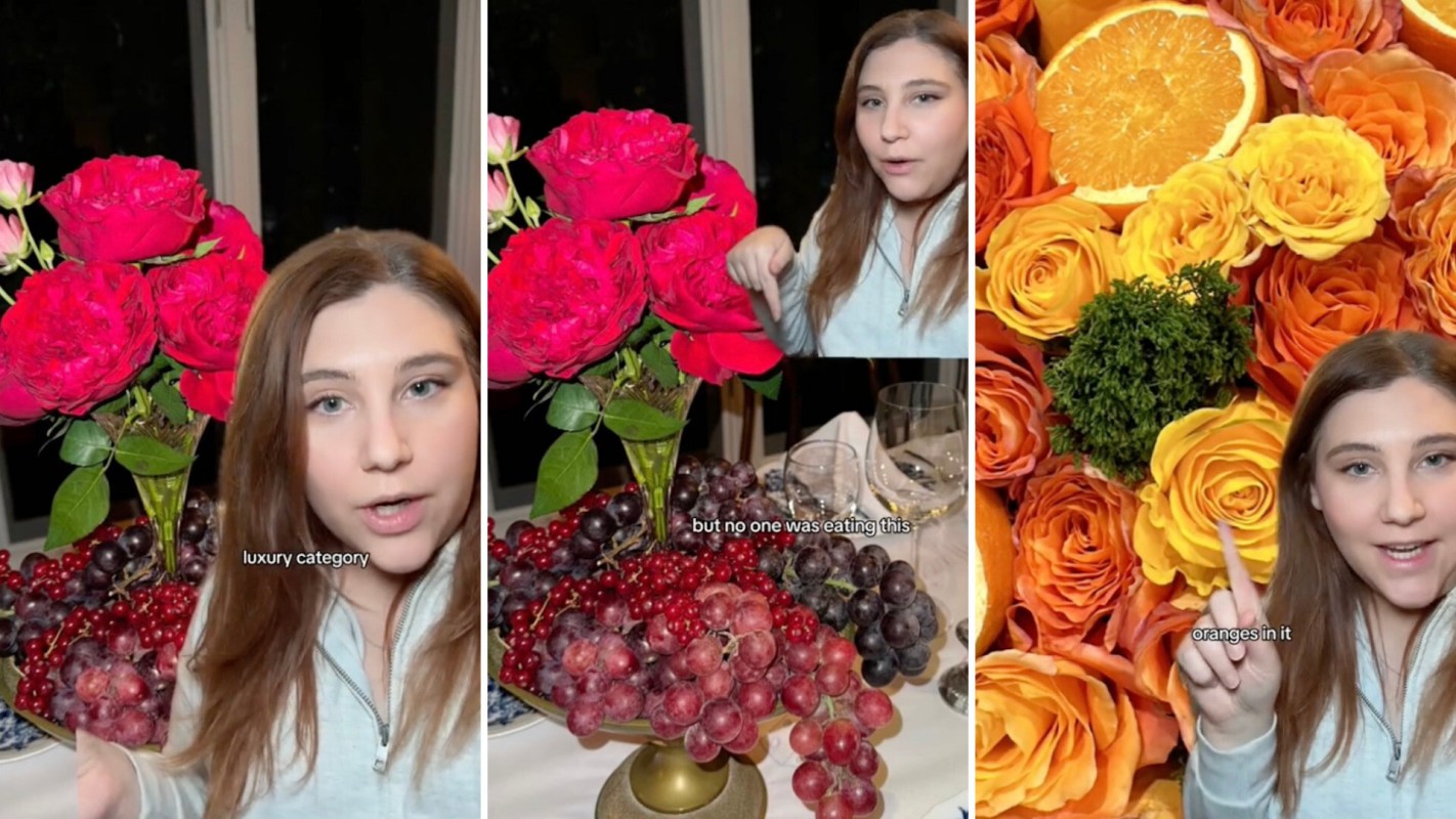 "There’s something about excess wealth and food waste that is so tacky to me."