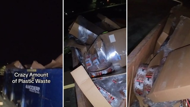 "This is the waste that's behind all of the products that we buy on a daily basis that nobody really ever sees."