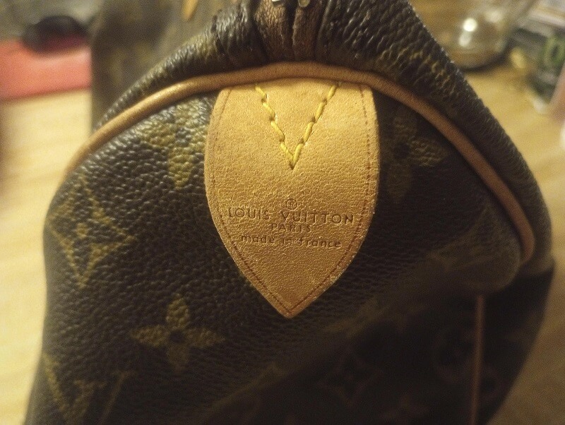 "Usually I don't blink when I see a Louis Vuitton bag at a thrift store because they are always fake."