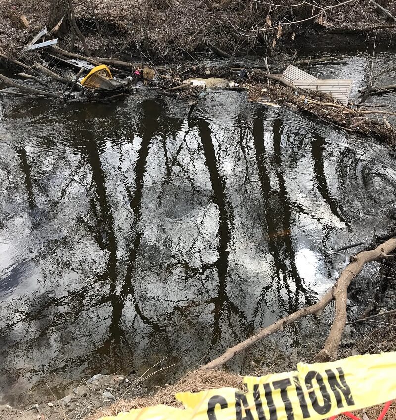 "If this is just what collects in the creeks, I can only imagine what landfills look like."