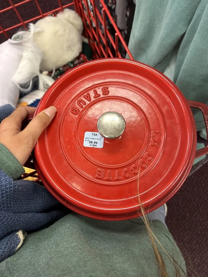  Staub cast iron Dutch oven