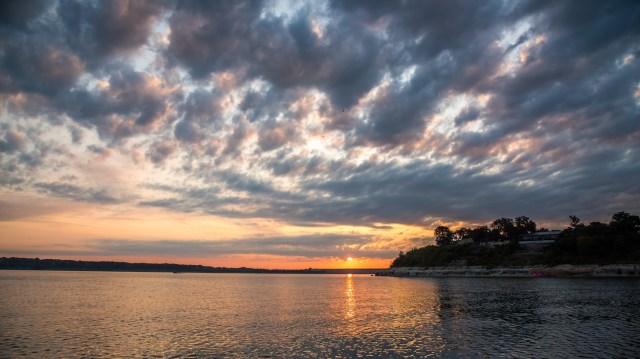 The resurgence of Belton Lake was a cause for celebration for local residents.