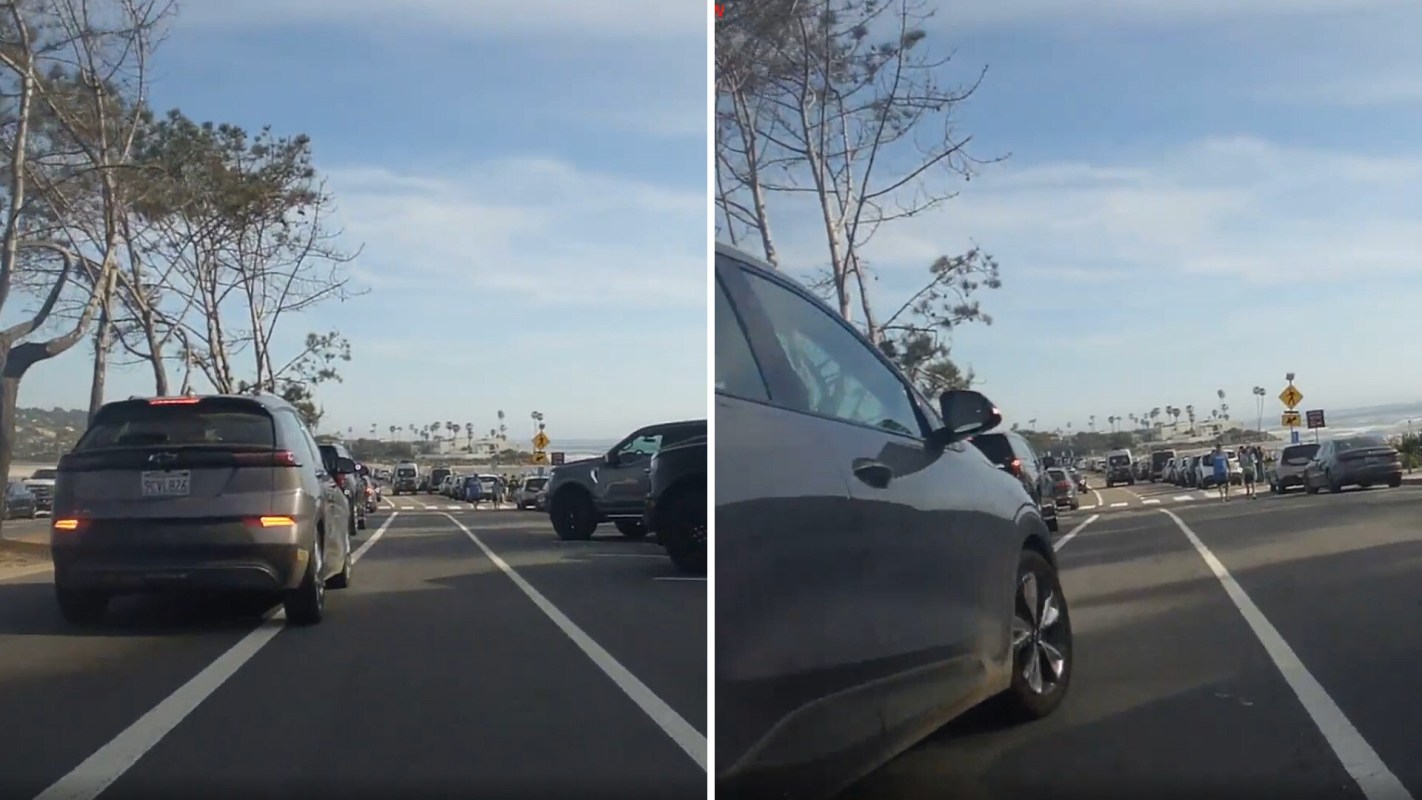 "This is the first time I've had something like this happen after riding this stretch dozens of times."
