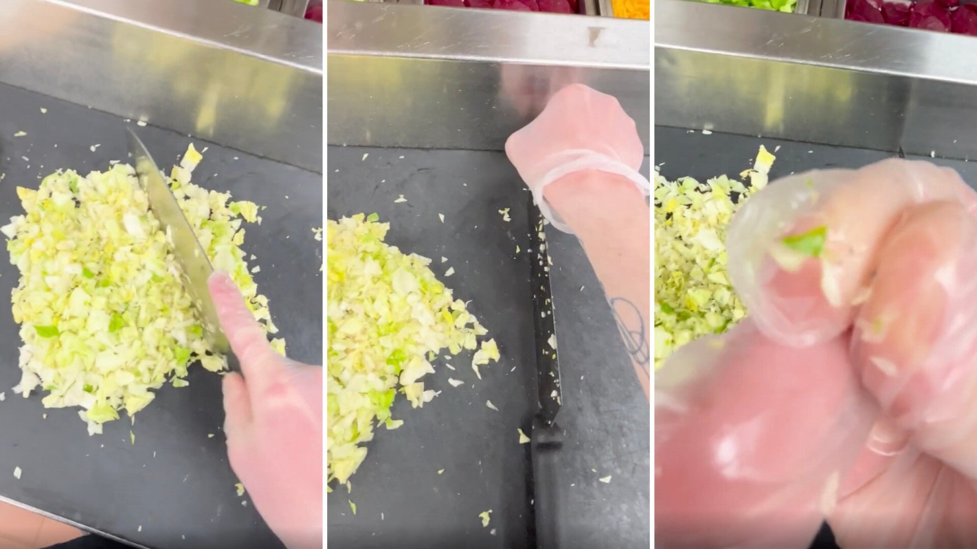 "You never really know what's gonna happen when you eat out these days."