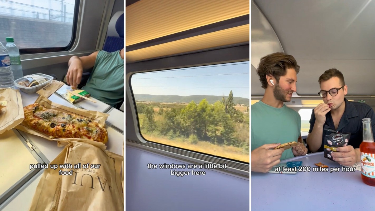 "Don't be afraid of public transportation."