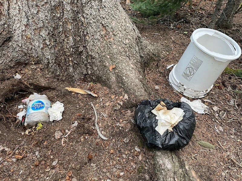 The amount of plastic found in national parks, campsites, and on trails is concerning, especially as plastic pollution disrupts our ecosystems and human health.