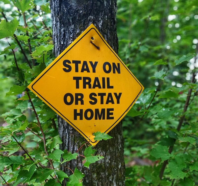 "I work in a campground up here, and you wouldn't believe some of the things people leave on their campsites."